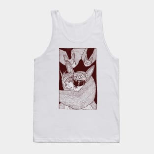 Pipisanguisuge, Vampiric Cave Bat Humanoid Tank Top